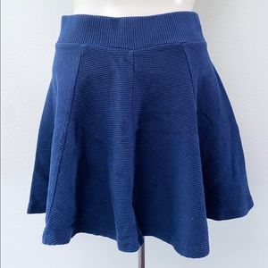 H&M Divided Navy Blue Skirt - Size Small